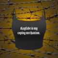 "Kayfabe is my coping mechanism." Sports Bra