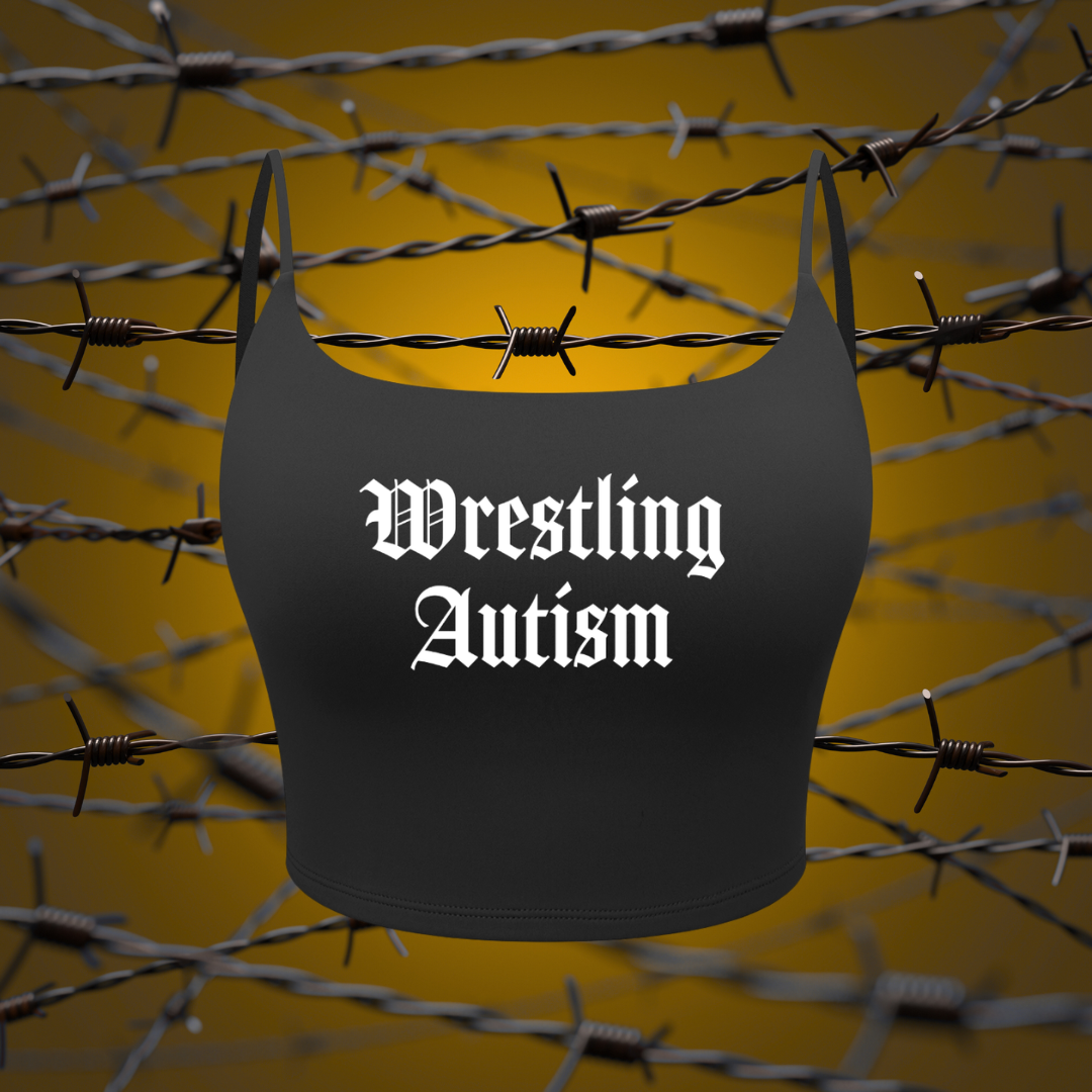 "Wrestling Autism" Sports Bra